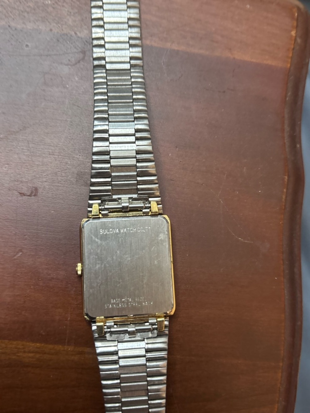 Caraville Bulova Gold-Tone Bracelet Watch with Black Dial - Picture 4 of 4